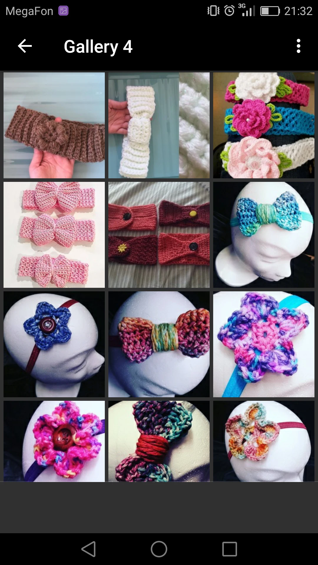 Crochet Headbands screenshot
